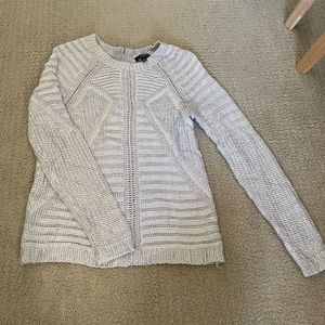 The limited gray sweater